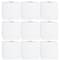 9 Packs: 2 ct. (18 total) 10" x 10" Whitewashed Wood Square Plaques by Make Market®
